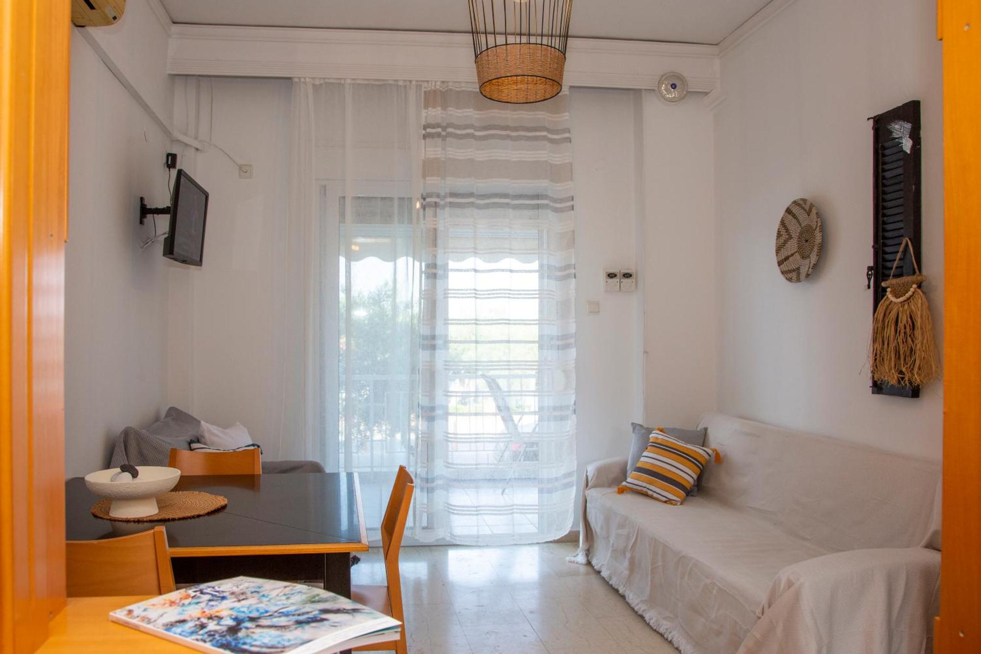 Seamoon Apartment Néa Péramos Екстериор снимка